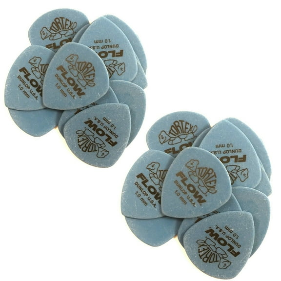 Dunlop Guitar Picks Tortex Flow 24 pack 1.00mm 558P1.00