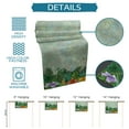 thumbnail image 7 of Table Runner Dresser Scarf 13 x 72 Inch Summer Flower Hummingbird Palm Plants Green Table Runners Non-Slip Heat Kitchen Dining Table Decor for Indoor Outdoor Home Party Decoration, 7 of 7