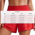 thumbnail image 3 of Admvng Shorts for Women Flowy High Waist Elastic Gym Workout Shorts, 3 of 5