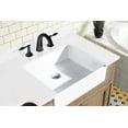 thumbnail image 3 of Kelly 72" Bathroom Vanity Weathered Fir - White Engineered Countertop, 3 of 11