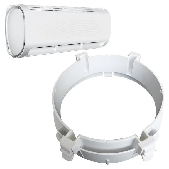 SeekLGT Portable Ac Hose,Portable Air Conditioner Hose,Portable Air Conditioner Adapter Kit Exhaust Hose Connector With Flange And Body Interface Plate