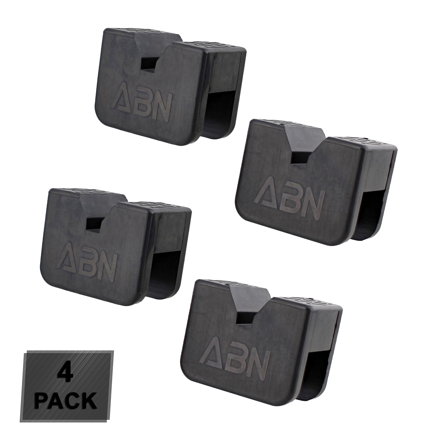 ABN Rubber Slotted Jack Stand Pads Pinch Weld Jack Adapter 4Pack 2