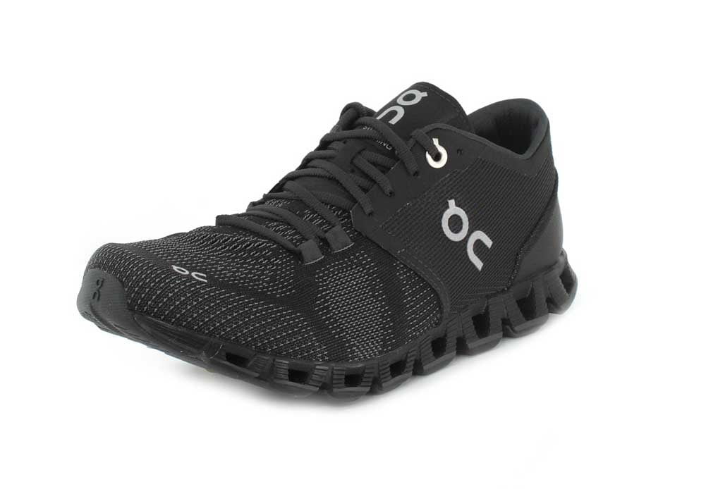 On Shoes 204006 Women's Cloud X Black/Asphalt Running Shoe