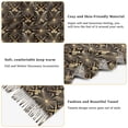thumbnail image 5 of FORMRS Womens Scarf Winter Soft Long Big Warm Shawls Wrap Tassel Scarves, Black Floral Pattern, 5 of 9