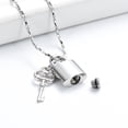 thumbnail image 4 of Constantlife Steel Lock & Key Cremation Pendant Small Urns For Ashes Keepsake Mini Urn Necklace, 4 of 4