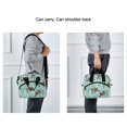 thumbnail image 5 of FORMRS Reusable Lunch Bag for Work School Leakproof Insulated Cooler with Adjustable Shoulder Strap, Green Otters Pattern, 5 of 6