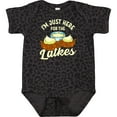 thumbnail image 3 of Inktastic Hanukkah Funny Here for Latkes Boys or Girls Baby Bodysuit, 3 of 5