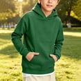 thumbnail image 4 of Cethrio Boys Hoodies, Pullover Fall Casual Long Sleeve Boys Sweatshirts Green Size 9-10 T, 4 of 7