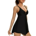 thumbnail image 4 of BIKINX Women's Plus Size Swimsuits Tankini Bathing Suits for Women Tummy Control Swim Dress Two Piece Swimwear with Shorts, 4 of 6