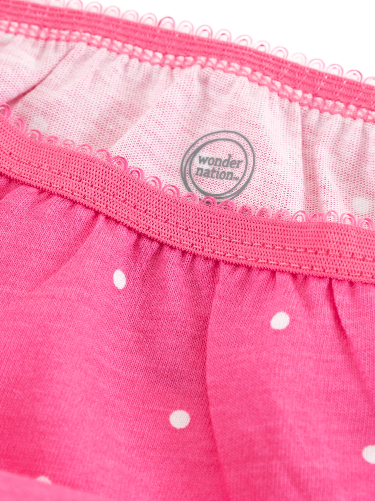 Wonder Nation Toddler Girl Briefs, 18-Pack, Sizes 2T-5T