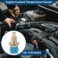 thumbnail image 2 of Unique Bargains Engine Coolant Temperature Sensor No.YCB100420 Water Temperature Sensor for JAGUAR VANDEN PLAS 1995-1997 1 Pc, 2 of 6