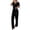 Black1, variant on yillto Womens Summer Pjs Sets Camisoles Sleeveless Tops and Soft Lounge Pants Sleepwear Soft Comfy Pajamas