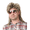 Gold, variant on Men's 80s Mullet Wig Blonde Synthetic Retro Rocker Costume Wig for Party Cosplay