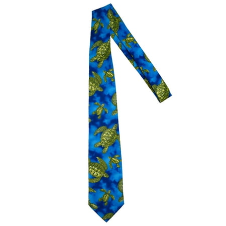 - Hawaiian Neckties - Blue Sea Turtle