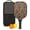 Black-9, variant on Pickleball Paddles Set Of 1, Fiberglass Surface, Animal, Leopard Print, 1 Paddle, 2 Balls & Bag