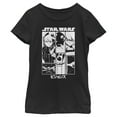 thumbnail image 4 of STAR WARS Visions Poster Girl's Solid Crew Tee, Black, Large, 4 of 4