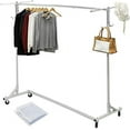Simple Houseware Commercial Grade ZBase Garment Rack, 400 lb Load