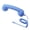 Blue, variant on Yammee Ergonomic Handheld Phone Handset With Answer Button Type C Direct Connections
