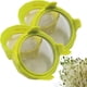 thumbnail image 1 of Bean Sprout Bliss, tapas de germinación para frascos Mason, kit de germinación con soporte, transmisión de luz para un mejor crecimiento, fácil de usar, brotes de verduras saludables en casa,, 1 of 7