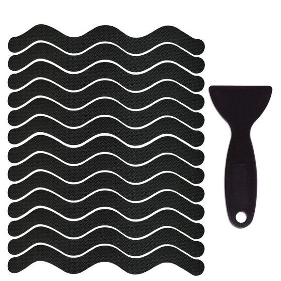 Labymos Patented Anti Slip Shower Stickers 24 PCS Safety Bathtub Strips Adhesive Decals with Premium