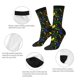 thumbnail image 4 of Balery Game Play Calcetas Largas con Estampado para Hombre y Mujer – Suaves y Transpirables, Talla Única (US 5-11), 4 of 6
