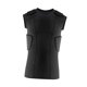 thumbnail image 5 of Chaleco acolchado para hombre, equipo de protección contra el pecho, camisa de compresión sin mangas, top de entrenamiento de choque deportivo para L, 5 of 8