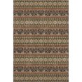 thumbnail image 2 of Addison Rugs Mayfield Premium Machine Washable Transitional Stripes Chocolate Rectangle Rug, 9' x 12', 2 of 8