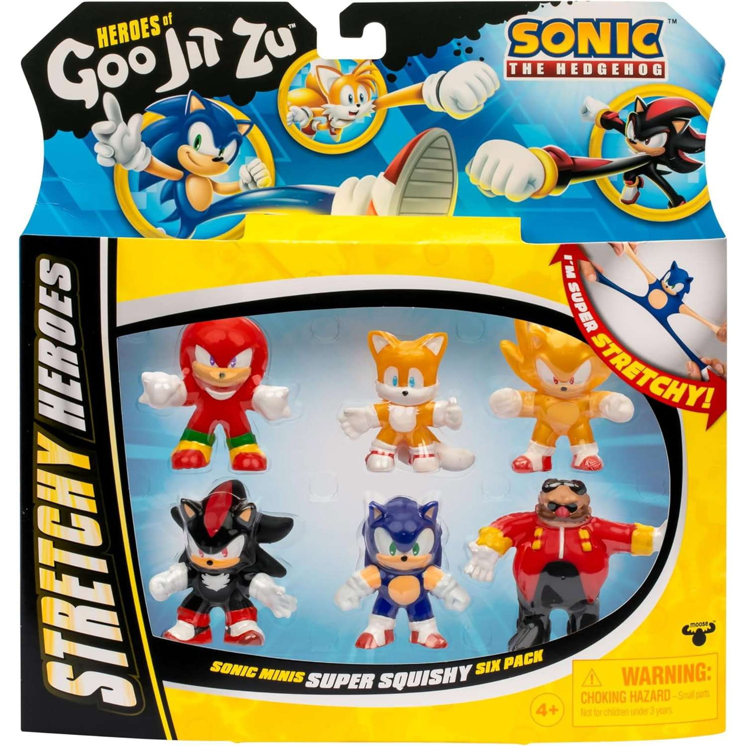 Heroes Of Goo Jit Zu Armored Superman Actionfigur – Dehnbar, Quetschbar, Bis Zum 3-fachen Streckbar, Für Kinder Ab 3 Jahren