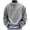Gray, variant on WIZUTIZ Men's Spring Crew Neck Sweatshirt Solid Color Loose Fit Long Sleeve Comfortable Casual Basic Pullover Top