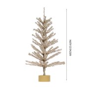 Mini Christmas Tree 2 ft Silver Artificial Pine Tree Christmas Tree Christmas Decoration Props