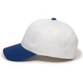 thumbnail image 5 of Outdoor Cap JM-123 Jersey Mesh-White/Royal-Youth, 5 of 7