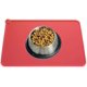 thumbnail image 2 of Alfombrilla para Comedero para Perros, Alfombrilla de Silicona para Comedero para Gatos, Impermeable y Antideslizante, Roja, 47 x 30 cm, 2 of 5