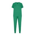 thumbnail image 4 of Hanen Scrubs for Women Set Modern V Neck Scrub Top & Cargo Pants Nursing Scrubs with 6 Pockets, 4 of 6