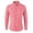 20#Red, variant on Vertical Stripe Long Sleeve Shirt for Men Button Down Collar Dress Shirt Slim Fit Business Casual Shirt Blue 3XL