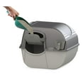 thumbnail image 1 of Omega Paw EZ Fill Roll 'n Clean Self Cleaning Litter Box Regular Size, 1 of 4