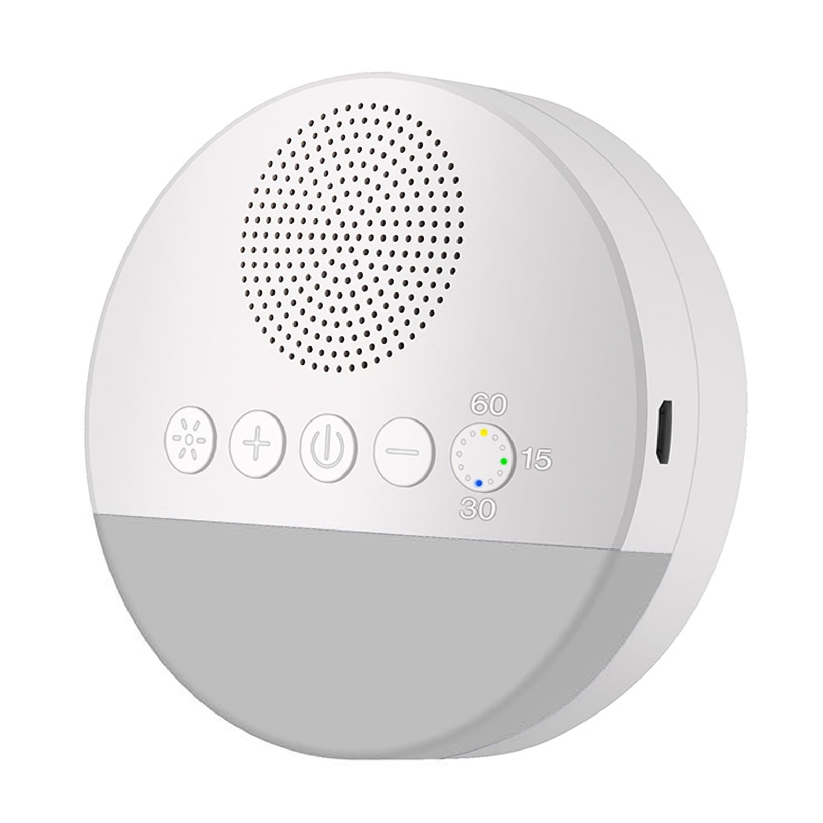 Irfora White Noise Sleep Machine Built-in 6 Soothing Sound Soft Breath Light 15/30/60 Intelligent Timing for People of All Ages