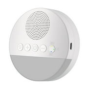 White Noise Sleep Machine Built-in 6 Soothing Sound Soft Breath Light 15/30/60 Intelligent Timing for People of All Ages