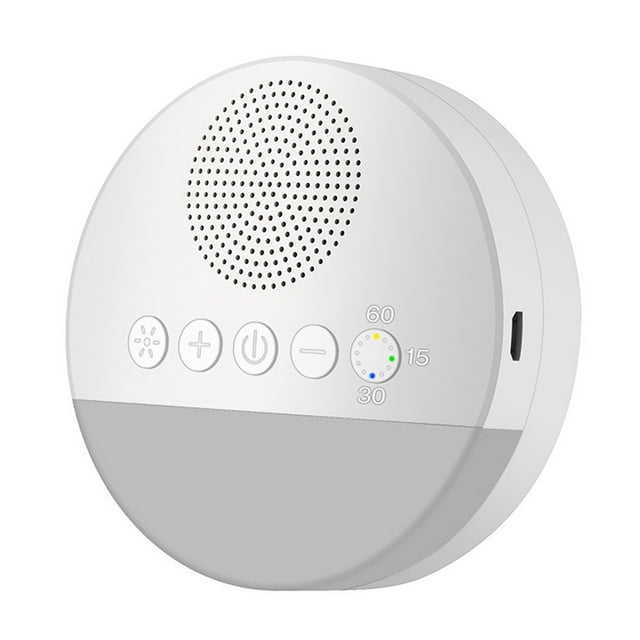 White Noise Sleep Machine Built-in 6 Soothing Sound Soft Breath 153060 Intelligent Timing for People of All Ages
