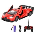 thumbnail image 1 of Tholdsy Coche de Control remoto, modelo de coche, juguetes para niños, regalos de cumpleaños, coche de carreras recargable, juguete de coche Juguetes Educativos Rojo Bugatti, 1 of 6