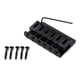 thumbnail image 1 of Soidarity Puente fijo de guitarra con tornillos y llave Profesionales Adultos Aprendizaje Pieza de repuesto resistente Sillín negro Tailpiece Electric Accesorios para instrumentos musicales Soidarity OD026176-00, 1 of 6
