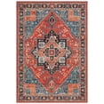 thumbnail image 2 of SAFAVIEH Journey Zowie Medallion Area Rug, Rust/Blue Black, 8'9" x 12', 2 of 13