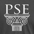 thumbnail image 3 of CafePress - Pi Sigma Epsilon White Logo T Shirt - Mens Comfort Colors Shirt, 3 of 5