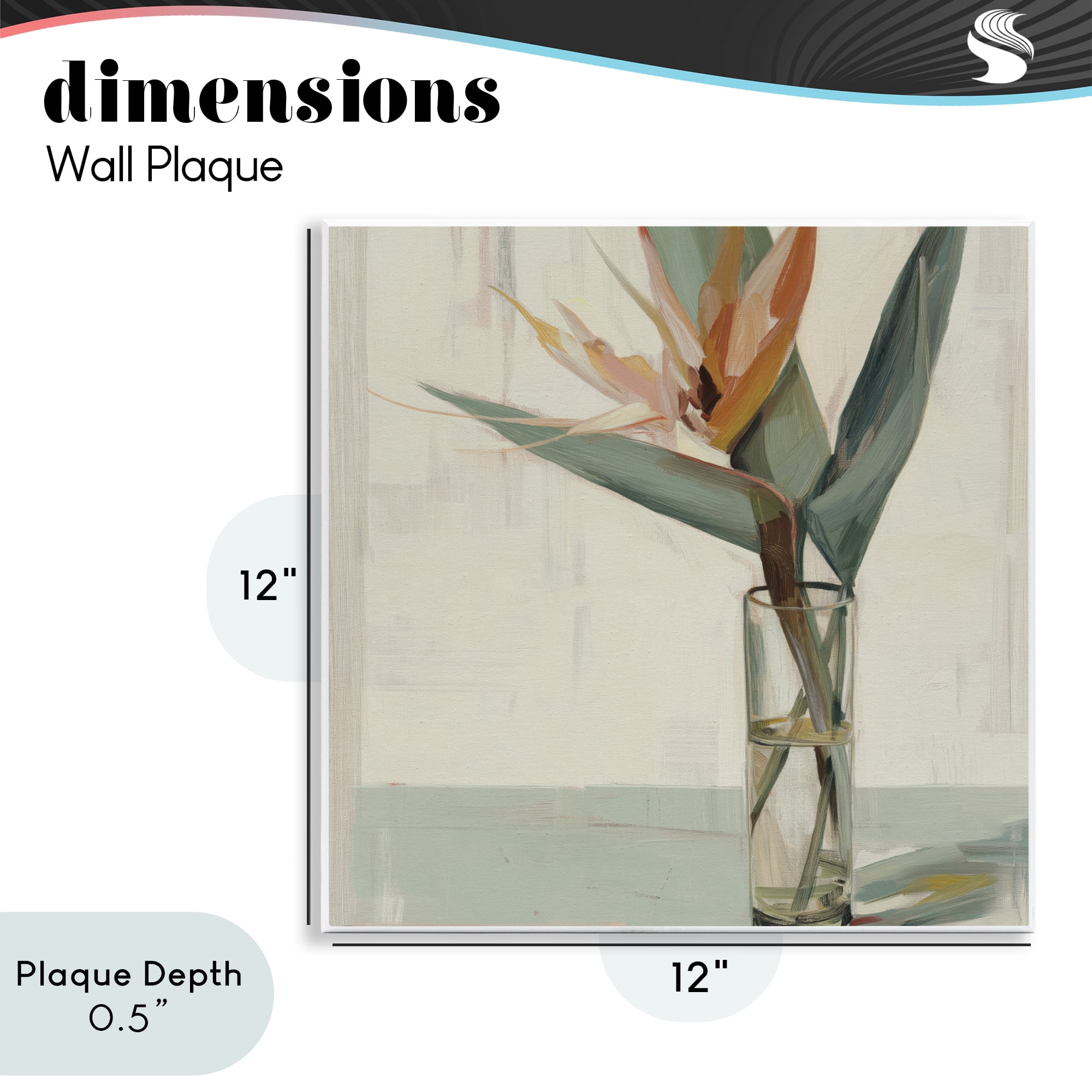 Stupell Industries Exotic Island Bloom Wall Plaque Art, design by Svetlana Aleynikova