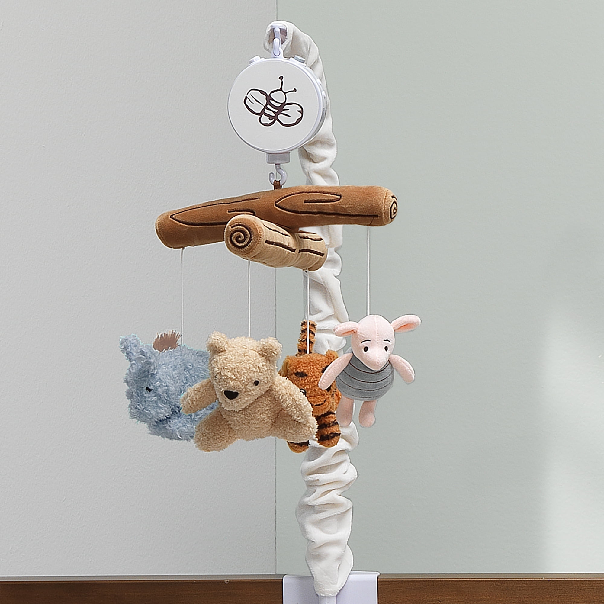 Lambs & Ivy Disney Baby Storytime Pooh Musical Baby Crib Mobile Soother Toy