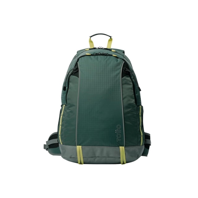TOTTO Mochila Ergonómica Chica Repelente a Líquidos | Senderismo - Viaje - Camping | 35 L SUMMIT 32 verde CH