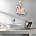 thumbnail image 1 of Horse Year Hand Towel Hangable Absorbent Bathroom Towel Super Absorbent Lint Free Colorfast Towel, Exquisite Stitching Hangable Design Multi Use Towel for Bathroom Kitchen Travel Car Office Daily Use, 1 of 5