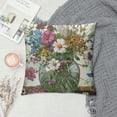 thumbnail image 2 of Wildflower Throw Pillow Covers Inch Set of Flowers Leaves Spring Summer Seasonal Decor Cushion Cover for Bedroom Sofa Living Room Couch Bench Outdoor, 2 of 5
