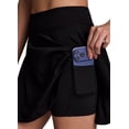thumbnail image 2 of RBX Active Women's Buttery Soft Stretch Jersey Flared Skirt Athleisure Workout Skort, 2 of 5