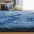 thumbnail image 4 of SAFAVIEH Retro Daphne Abstract Runner Rug, Blue/Dark Blue, 2'3" x 5', 4 of 8