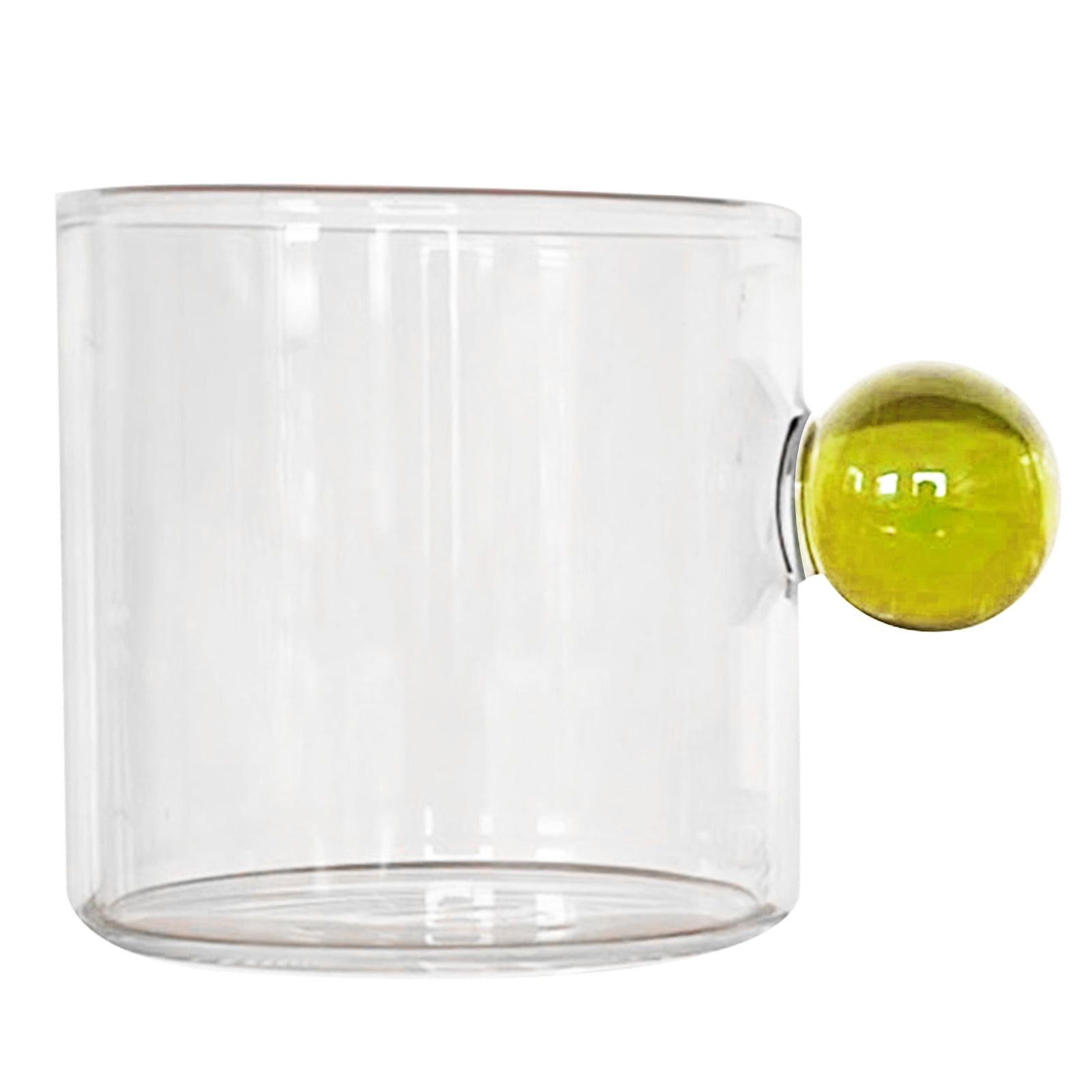 Grandest Birch 120ml Tea Cup Small Capacity Unique Design Glass Ball